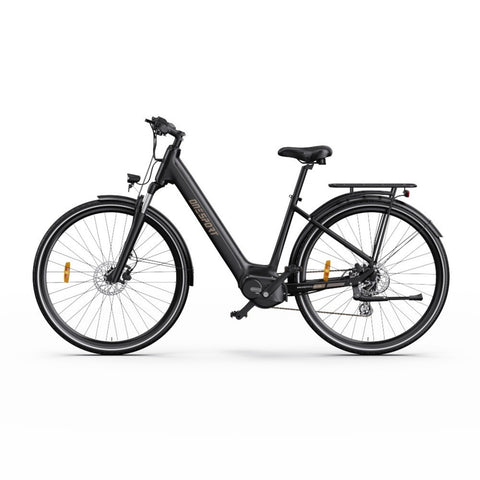 Bicicleta Eléctrica ONESPORT OT07 - Motor 250W Batería 36V10.4AH Neumáticos de 27,5 - Negro