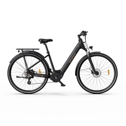 Bicicleta Eléctrica ONESPORT OT07 - Motor 250W Batería 36V10.4AH Neumáticos de 27,5 - Negro
