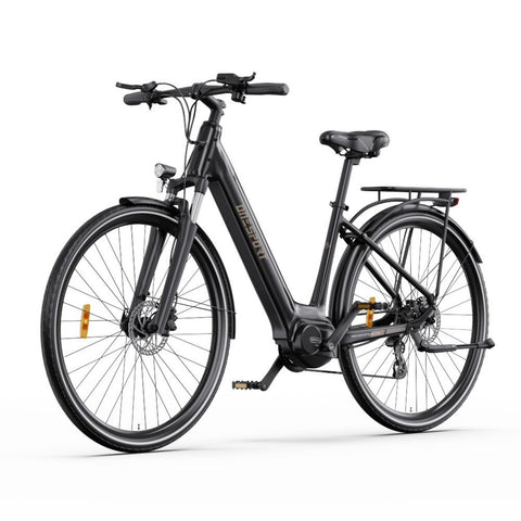 Bicicleta Eléctrica ONESPORT OT07 - Motor 250W Batería 36V10.4AH Neumáticos de 27,5 - Negro