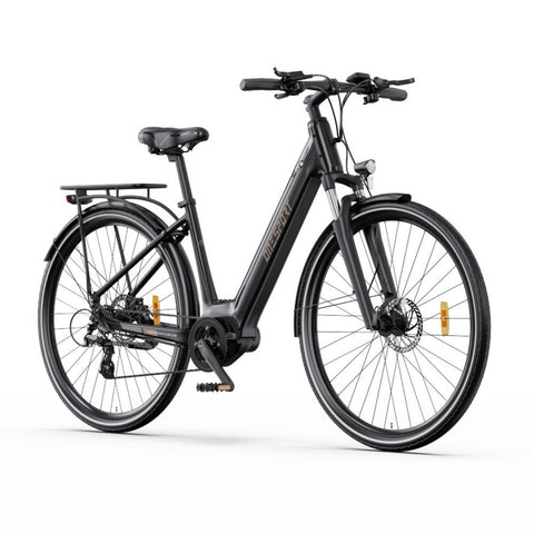 Bicicleta Eléctrica ONESPORT OT07 - Motor 250W Batería 36V10.4AH Neumáticos de 27,5 - Negro