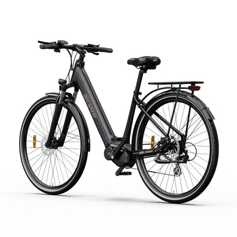 Bicicleta Eléctrica ONESPORT OT07 - Motor 250W Batería 36V10.4AH Neumáticos de 27,5 - Negro