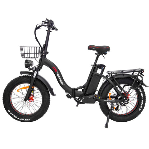 DrveTion CT20 Bicicleta Eléctrica - Potencia 750W Batería 48V15AH Neumáticos 20 pulgadas Freno de Aceite - Negro