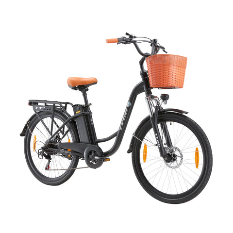 Bicicleta Eléctrica TTGO YY-26ST - Motor 250W Batería 36V14.5AH Ruedas de 26 Pulgadas Freno de Disco Mecánico - Negro