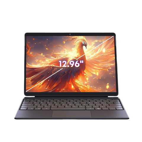 Tableta CHUWI Hi10 Max - Procesador Intel N100 Quad Core Pantalla 12.96" Windows 11 12G+512G Batería 4800mAh Lápiz óptico HiPen H7/H8 Adicional Incluido - Gris