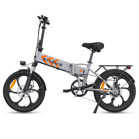 Bicicleta eléctrica ENGWE P1 - Neumáticos De 20  Pulgadas 250W  Batería 36V13AH Frenos Mecánicos De Disco - Plata