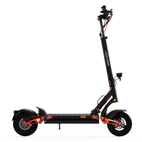 JOYOR T6 Plegable Patinete Eléctrico - Motor 600W Batería 48V18AH Neumáticos de 10 Pulgadas Frenos de Disco - Negro