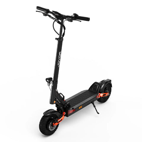 JOYOR T10 Plegable Patinete Eléctrico - Motor 2x1000W Batería 60V18AH Neumáticos de 10 Pulgadas Frenos de disco hidráulicos - Negro