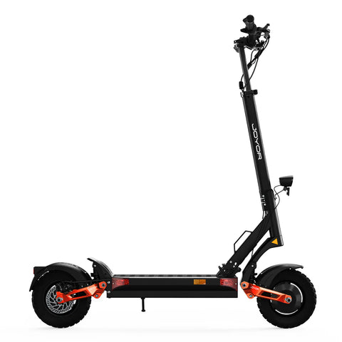 JOYOR T10 Plegable Patinete Eléctrico - Motor 2x1000W Batería 60V18AH Neumáticos de 10 Pulgadas Frenos de disco hidráulicos - Negro