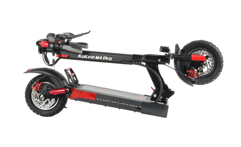 Patinete Eléctrico KuKirin M4 Pro - 500W 864WH 70KM de Autonomía Plegable Seguridad Completa-Negro