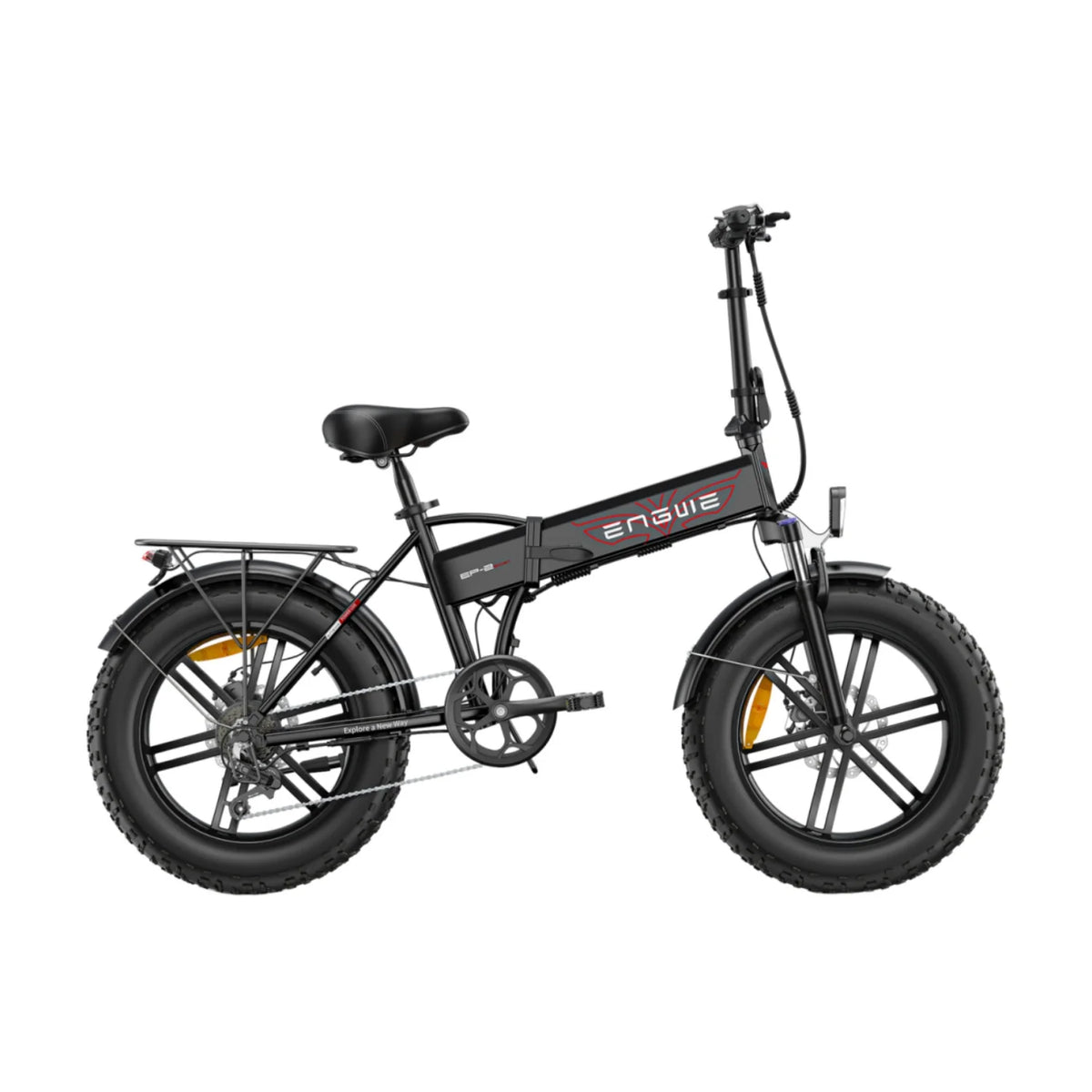 ENGWE EP-2 BOOST E-bike - Motor 250W Batería 48V13AH Neumáticos De 20 Pulgadas Frenos De Disco Hidráulico - Negra