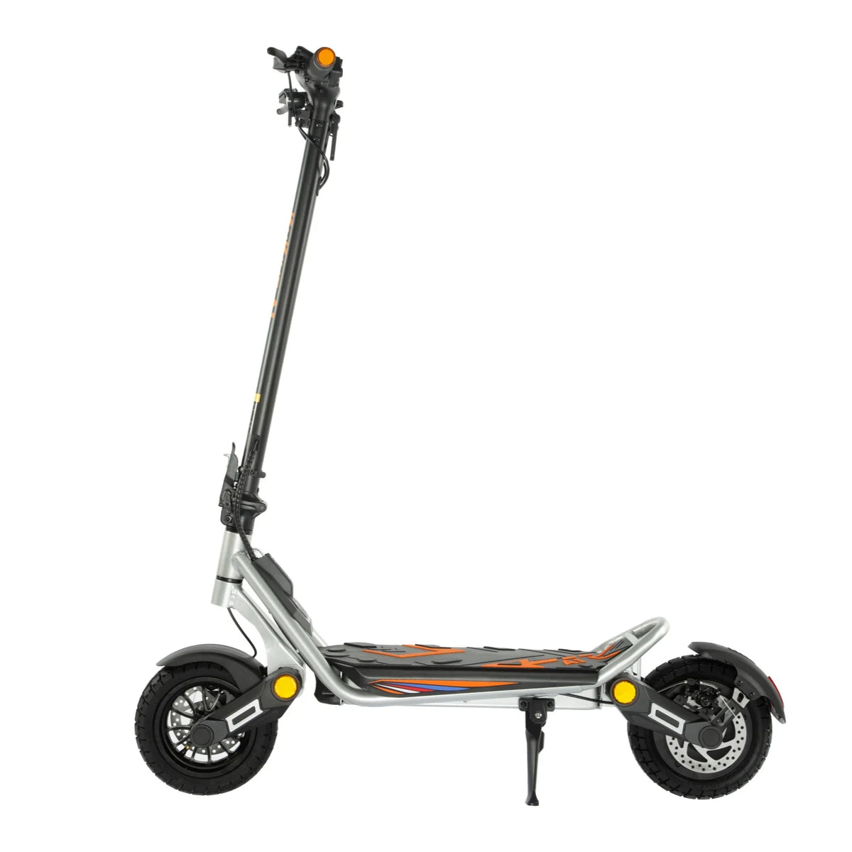KuKirin A1 800W 48V13AH Patinete Eléctrico 10Pulgadas Plegable Con Luces - Plateado