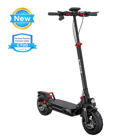 Patinete Eléctrico ENGWE Y600S - 500W, Batería 48V18AH, Neumáticos 10" Freno de Disco - Negro
