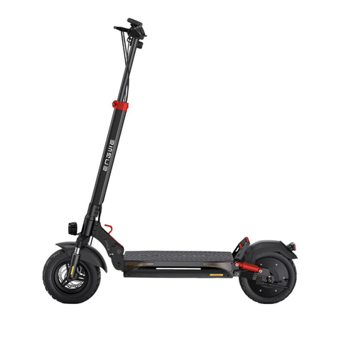 Patinete Eléctrico ENGWE Y600S - 500W, Batería 48V18AH, Neumáticos 10" Freno de Disco - Negro