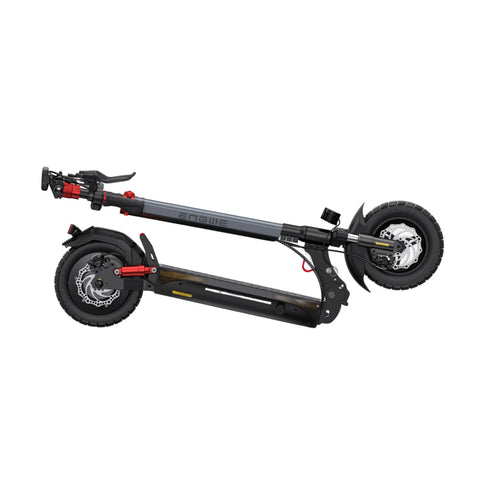 Patinete Eléctrico ENGWE Y600S - 500W, Batería 48V18AH, Neumáticos 10" Freno de Disco - Rojo
