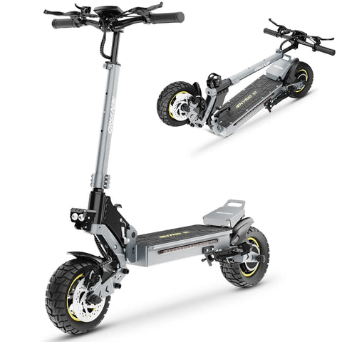 Patinete Eléctrico iENYRID IE-S1 - Motor 800W Batería 48V15Ah Plegable Frenos de Disco - Gris