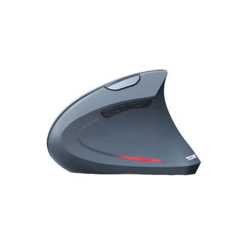 TECKNET TK-MS007 Ratón inalámbrico ergonómico silencioso -6 DPI -USB - Gris