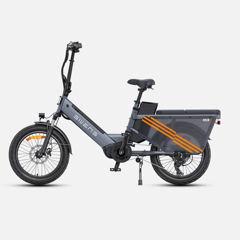 Bicicleta Eléctrica ENGWE LE20 EU - Neumáticos De 20 Pulgadas 250W Motor Celda única Batería 48V19.2AH Frenos Hidráulicos - Gris