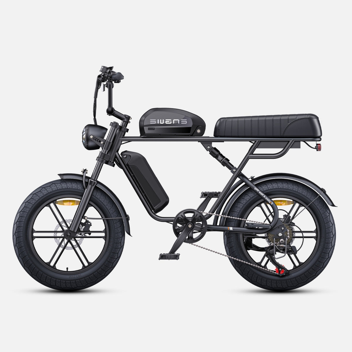 Bicicleta Eléctrica ENGWE M1 EU - Potencia - 250W Batería 48V28.6AH Neumáticos de 20 Pulgadas Frenos de Disco Hidráulicos - Negro