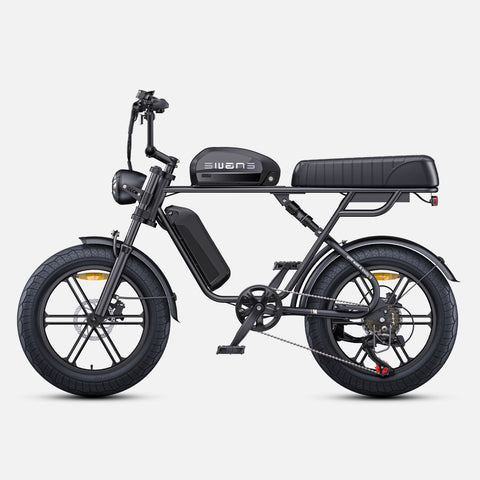 Bicicleta Eléctrica ENGWE M1 EU - Potencia - 250W Batería 48V28.6AH Neumáticos de 20 Pulgadas Frenos de Disco Hidráulicos - Negro