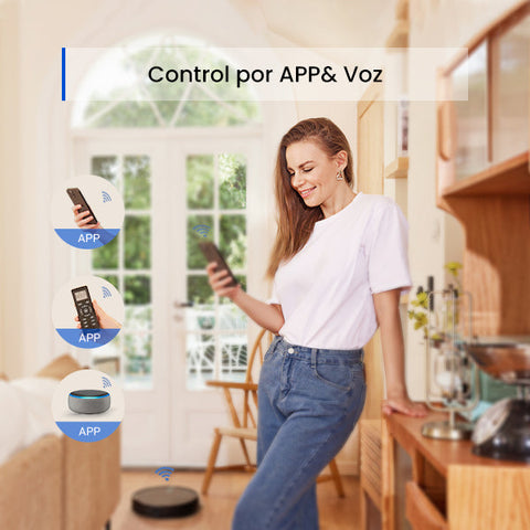 Robot aspirador Proscenic 850T - 28W, 3000Pa, 120 min autonomía