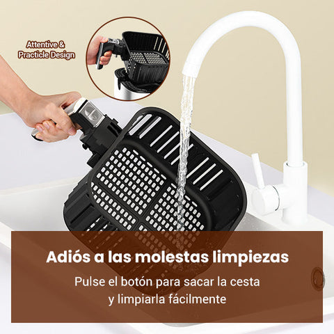 Freidora de aire Proscenic T21 - 5.5L, 8 modos de cocción