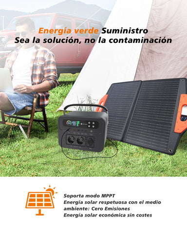 Power Bank NOVOO RPS700 - 700W, 666Wh, Carga rápida Type-C PD 100W - Batería portátil