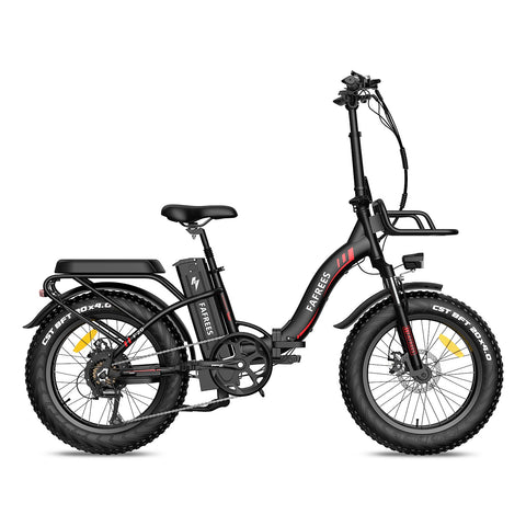 FAFREES F20 Max Bicicleta Eléctrica Potente | Autonomía 110KM | Freno de Disco | Color Negro