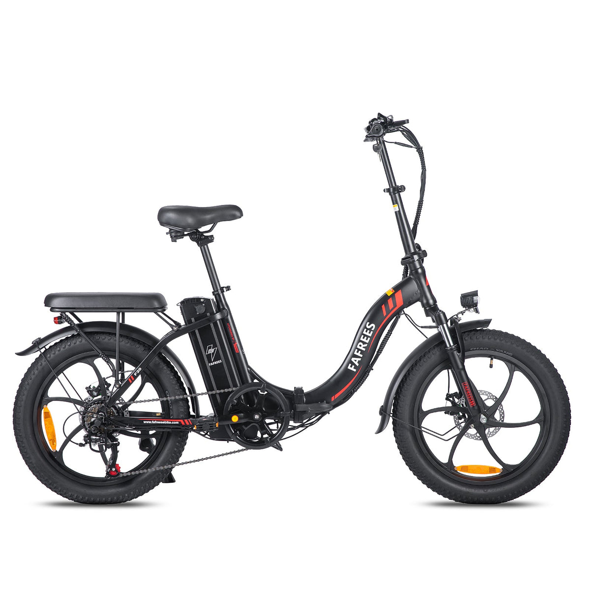 FAFREES F20 Bicicleta Eléctrica 250W | Autonomía 70KM | Freno de Disco | Color Negro