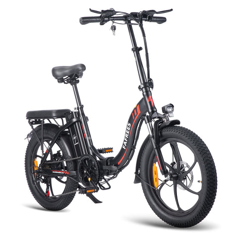 FAFREES F20 Bicicleta Eléctrica 250W | Autonomía 70KM | Freno de Disco | Color Negro
