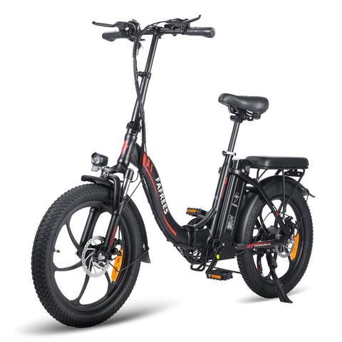 FAFREES F20 Bicicleta Eléctrica 250W | Autonomía 70KM | Freno de Disco | Color Negro