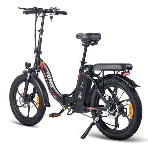 FAFREES F20 Bicicleta Eléctrica 250W | Autonomía 70KM | Freno de Disco | Color Negro