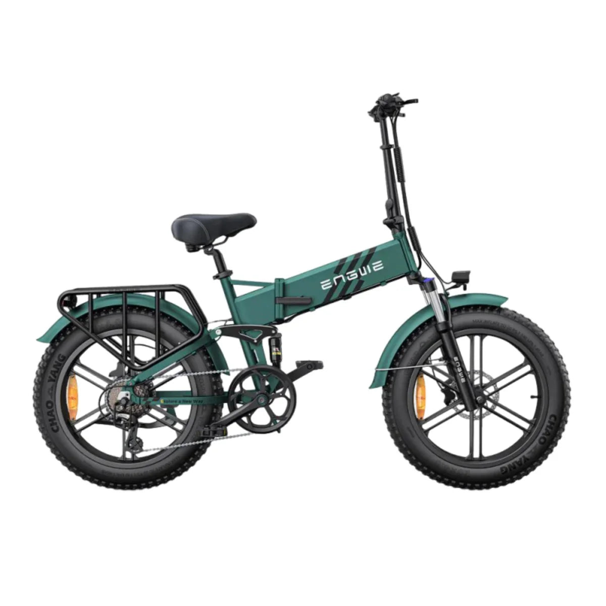 E-bike ENGWE ENGINE PRO 2.0 - Motor 750W Batería 48V16AH Shimano 8 Velocidades Suspensión Total - Verde