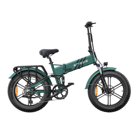 E-bike ENGWE ENGINE PRO 2.0 - Motor 750W Batería 48V16AH Shimano 8 Velocidades Suspensión Total - Verde
