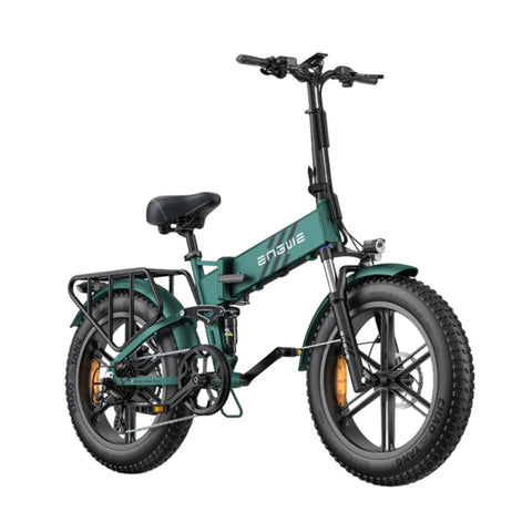 E-bike ENGWE ENGINE PRO 2.0 - Motor 750W Batería 48V16AH Shimano 8 Velocidades Suspensión Total - Verde