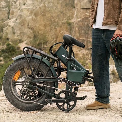 E-bike ENGWE ENGINE PRO 2.0 - Motor 750W Batería 48V16AH Shimano 8 Velocidades Suspensión Total - Verde