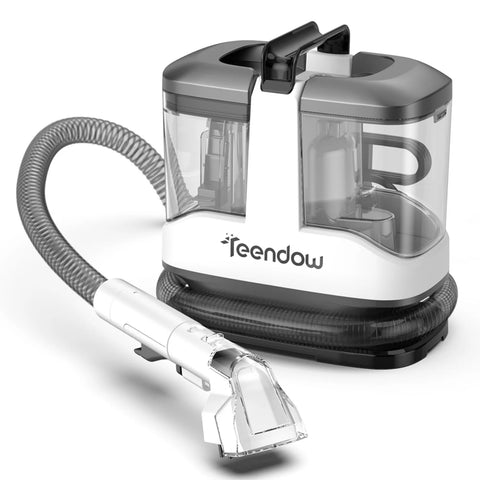 Teendow C3 Aspiradora Sin Cable Sin Bolsa - 450W 15KPA filtro HEPA 1000ml 550ml Silenciosa - Gris