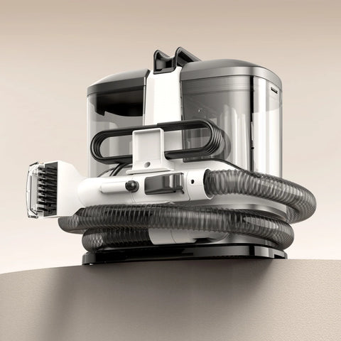 Teendow C3 Aspiradora Sin Cable Sin Bolsa - 450W 15KPA filtro HEPA 1000ml 550ml Silenciosa - Gris