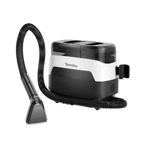 Teendow C6 MAX Limpiador De Telas - 1650W 12000Pa 1250ml Tanque 5.5kg Alfombras y Tapicería Portátil - Negro