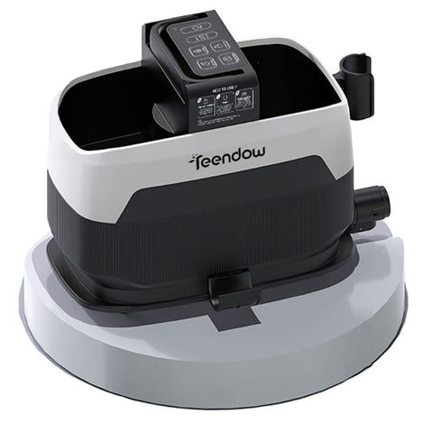 Teendow C6 MAX Limpiador De Telas - 1650W 12000Pa 1250ml Tanque 5.5kg Alfombras y Tapicería Portátil - Negro