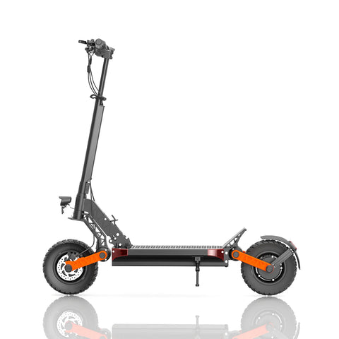 JOYOR S10-S-Z Motor Doble Plegable Patinete Eléctrico - Motor 1000W*2 Batería 60V18AH Neumáticos de 10 Pulgadas - Negro