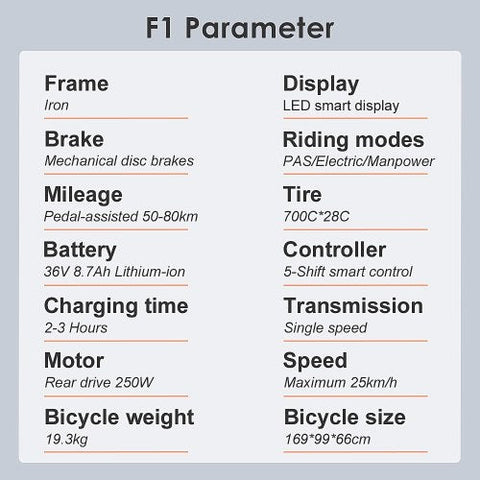 ¡Descubre la bicicleta eléctrica FAFREES F1 de 250W! ¡40KM de autonomía y frenos de disco! ¡Color verde!