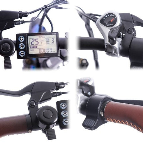 FAFREES F20 Pro Bicicleta Eléctrica 250W | Autonomía 80KM | Freno de Disco | Color Gris Elegante