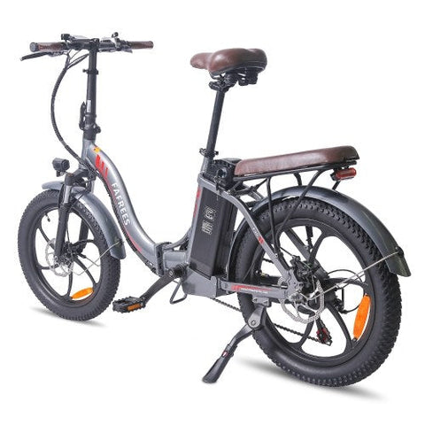 FAFREES F20 Pro Bicicleta Eléctrica 250W | Autonomía 80KM | Freno de Disco | Color Gris Elegante
