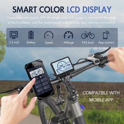 Bicicleta eléctrica FAFREES F26 Pro 250W, 360Wh, autonomía de 40KM en modo eléctrico