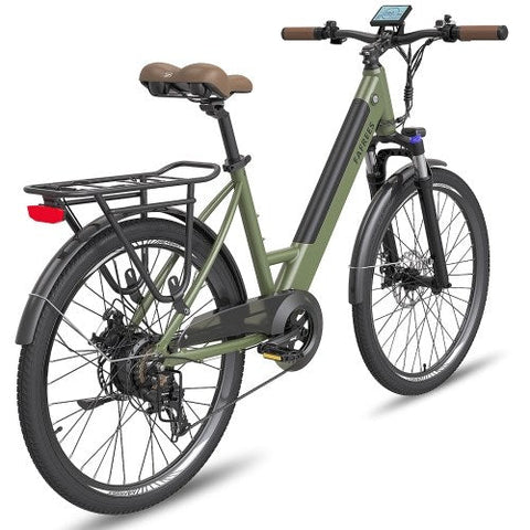 Bicicleta eléctrica FAFREES F26 Pro 250W, 360Wh, autonomía de 40KM en modo eléctrico