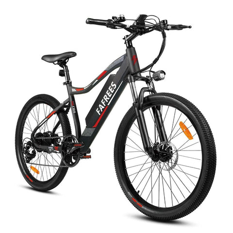 FAFREES F100 Bicicleta Eléctrica Potente | Autonomía 40KM | Freno de Disco | Color Negro
