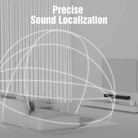 Hiwill A502 Barra de Sonido - 400W Dolby Atmos Con Doble Subwoofer integrado - Nogal