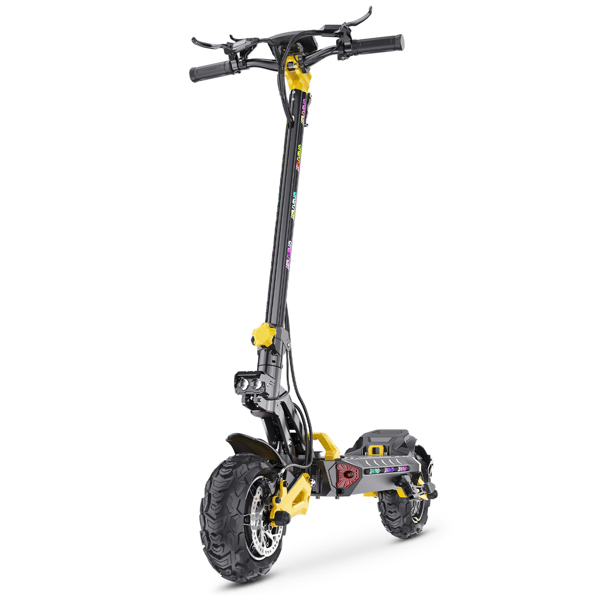 Patinete Eléctrico iENYRID IE-ES60 - Motor 1200W*2 Batería 48V23AH Ruedas de 11 Pulgadas Plegable - Negro