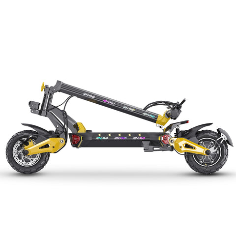 Patinete Eléctrico iENYRID IE-ES60 - Motor 1200W*2 Batería 48V23AH Ruedas de 11 Pulgadas Plegable - Negro