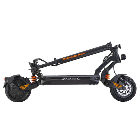 Patinete EléctricoKuKirin G2 Master 2025 - Motor 1000W*2 Batería 52V20.8Ah Neumáticos De 10 Suspensión Hidráulica Con Motor Dual - Negro